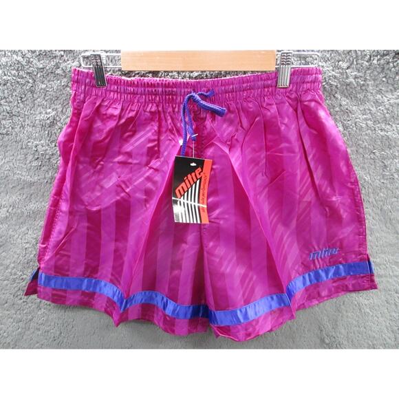 NWT Rare Vintage 90s Y2K MITRE Tournament Long Adult Mens XL Nylon Soccer Shorts - Picture 1 of 13